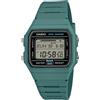 Casio Orologio digitale CASIO Collection F-B100W-3AJF Bluetooth Step Tracker verde