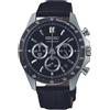 SEIKO Orologio da uomo SEIKO Spirit Chronograph quadrante nero SBTR021