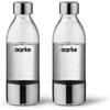 aarke 2 Pacchi Bottiglie per Gasatore d'acqua Carbonator 3, senza BPA