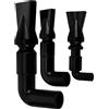 3Pcs PVC Aquarium Nozzle Adjustable Water Outlet for Fish Tanks