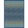 Bassetti Granfoulard Plaid in scatola coperta MATERA B1 blu idea regalo