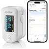 Does not apply Pulsossimetro Bluetooth da dito con App per monitoraggio saturazione ossigeno