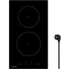 Gudsunal Piano Cottura a Induzione, 2 Fuochi, Incasso, 3600 W, Riscaldamento Continuo, Bo