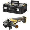 DEWALT* Smerigliatrice angolare a batteria 125 mm XR 18V 0*AH T-STAK - DW DCG406NT