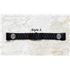 NICKSTON Zucchero Teschio Inciso Fascia per Garmin D2 Mach 1 Pro & Instinct 3 50mm, 2X,