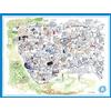 All Jigsaw Puzzles Comical Map Of Yorkshire, Artwork By Tim Bulmer - 1000 Piece Puzzle For Adults,