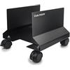 VulTech CP-01 Carrello Porta PC in Metallo, Supporto PC regolabile, 4 Ruote con