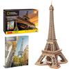 CubicFun Puzzle 3D Kit Modello Torre Eiffel National Geographic, Regali Puzzle A