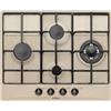 Glem Gas Piano cottura gas 4 zone FENICE GT645SA Avena (60cm)