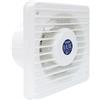 Lux ASPIRATORI ELETTRICI DA PARETE ASSIALE Art. T80 - 140x140x85MM