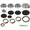 Ariston Indesit Hotpoint BRUCIATORI CON PIATTELLI PIANO COTTURA 5 FUOCHI HOTPOINT ARISTON 3 FUOCHI MEDI