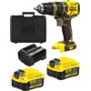 STANLEY_F* TRAPANO/AVVITATORE A IMPULSI A BATTERIA V20 2*4.0AH - S/SFMCD721M2
