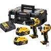 DEWALT* KIT COMBO XR DCD709 + DCF809 18V 2*4.0AH - DW DCK2062M2