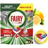 FAIRY Platinum Plus Capsule per lavastoviglie All in One al limone, 71 pezzi.