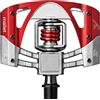 Crankbrothers Mallet 3, Pedale MTB Unisex-Adulto Raw-Rosso/Rosso Primavera