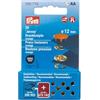 Prym 390776 - Bottoni automatici in jersey, 12 mm, colore arancione, compatibili con Vario Creative Tool
