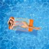 Amaca Gonfiabile Materassino Relax Mare Spiaggia Piscina Fondo a Rete 2 Colori