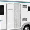 vidaXL Tenda Antimosche Grigia 56x185 cm in Ciniglia
