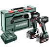 METABO* SET COMBO 18V BS 18 LT BL + SSD 18 LT 200 BL 2*5.2AH - ME 685196000