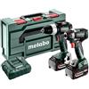 METABO* SET COMBO 18V BS 18 LT BL + SSW 18 LT 300 BL 2*5.2AH - ME 685203000