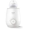 Philips Avent Scaldabiberon veloce con controllo intelligente della temperatura: riscalda in modo uniforme, senza punti caldi — SCF358/00
