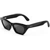 Ray-Ban Wearables (UK) Como | Oltre 8 h di batteria, array a 6 microfoni, pulsante personalizzabile, montatura sottile - lenti da sole Grigio