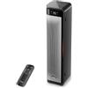 Midea Termoventilatore 2-in-1 Torre e Base, Stufa Elettrica ECO 2000W | Stufa elettrica basso consumo PTC 2000W con 3 livelli, modalità ECO, ventilatore, termostato 5-35°C, timer 24H e 4 protezioni