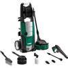 Lavor Galaxy 180 Idropulitrice 180 Bar Max, 2500 W, 510 l/h, Lavapatio ad ampia copertura, spazzola rotante e fissa, ugello Turbo e Variojet, tubo 8 m