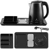 Royal Catering Set di benvenuto dell'hotel con bollitore elettrico e vassoio da 1,2 l