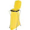 GSG24 Supporto per sacchi della spazzatura da 120 litri, colore giallo.