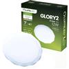 Lumiled Plafoniera a LED da superficie 12W IP44 rotonda GLORY DIAMOND 26cm