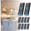 Does not apply 10 Alimentatori Trasformatore LED 12V 100W Slim Driver Strisce BRIMETI