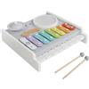 Set Xilofono Tamburo Numerato Xilofono Giocattolo Suoni Diversi per Bambini