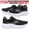 Saucony Kinvara Pro Running Nero Bianco S20847-10 Taglia Uomo