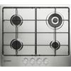 Indesit Piano cottura gas 4 zone THP 642 W IX I 1 Inox (60cm)