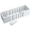 Schedpol Supporto perfetto per vasca da bagno: adatto a vasche di dimensioni 160-200x80 c