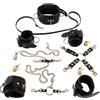 Zado Set Bondage Pelle ZADO Manette Collare Cavigliere Catene Hogtie