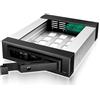 ICY BOX IB-129SSK-B 13,3 cm [5.25] Pannello incassato Nero (3,5/2,5 SATA/SAS in