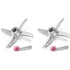 No 2X Accessori di Ricambio per Lame per Gelatiere Creami Deluxe Serie N3997