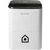 Ariston Deos 21S Wi Fi Deumidificatore Portatile, Bianco, 21 Litri, 35 X 24.5 X
