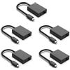 No 5X Adattatore Ethernet per Scheda di Rete Micro-USB Adattatore per Scheda d3654