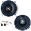 Sound Way Kit Installazione Autoradio, Altoparlanti 2 Vie 130 mm, compatibili con Renault Modus, Espace, TWINGO, Nero