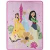 Northwest Coperta Disney Princess Micro Raschel, 116,8 x 152,4 cm, Be True