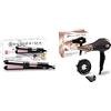 Bellissima Imetec Creativity B27 100 Piastra Per Capelli Con Rivestimento In Ceramica E Controllo Della Temperatura & Imetec My Pro Ceramic P5 3800 Asciugacapelli Professionale