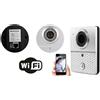 Videocitofono Wifi Campanello Led Ir Lan Hd Camera Chiamata Remota Smartphone