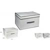 Scatola Box Salvaspazio Contenitore Armadi Portatutto Organizer 60x50x40cm