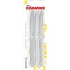 Kaimano COLTELLI DA BISTECCA PZ6 BIANCHI KAIMANO ITALICUS COLTELLO CARNE BRACERIA BBQ