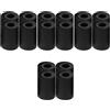 Reusable Chair Cylinder Lift Cover Plastic Gas Cylinder Dust Protector Black