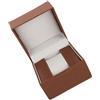 Multifunctional Coffee PU Watch Case Velvet Lined Portable Jewelry Storage Box