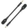 Microfono Staccabile Nero per Razer per Barracuda X con Cancellazione del Rumore